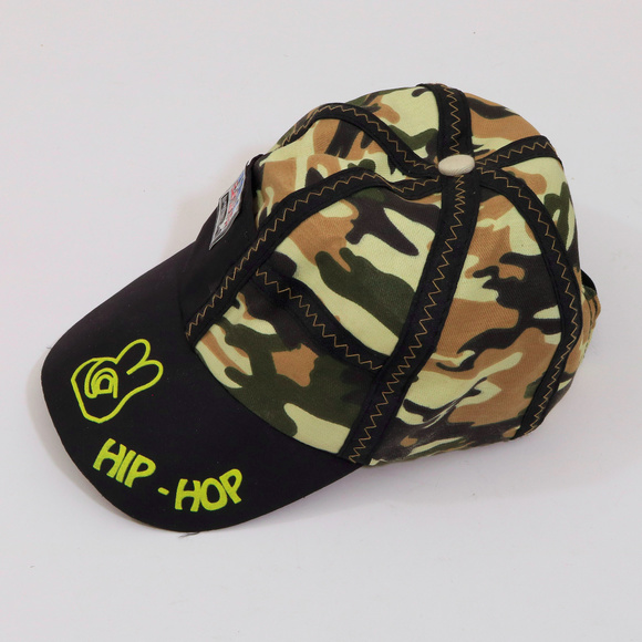 EUC-USA-Basketball-HIP-HOP-Camo-cap-SKU-F047 - Picture 2 of 4